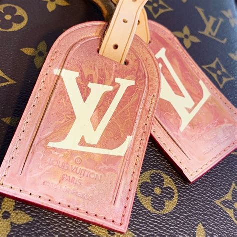 replacement Louis Vuitton luggage tag